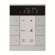 HVAC/CO2-Gerät 6fach, BE, alusilber SBC/U6.0.1-83 