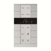 HVAC-Slave-Gerät 10fach, BE,alusilber SBS/U10.0.1-83 