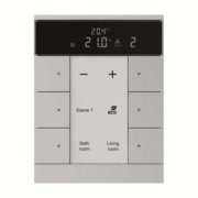 HVAC-Slave-Gerät 6fach, BE, alusilber SBS/U6.0.1-83 