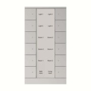 12f. Bedienelement alusilber SB/U12.0.1-83 