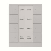 8f. Bedienelement alusilber SB/U8.0.11-83 