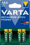 Recharge Accu Power AAA 1,2V/800mAh/NiMH 56703 Bli4 