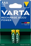 Recharge Accu Power AAA 1,2V/1000mAh/NiMH 5703 Bli.2 
