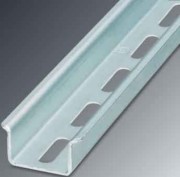 Hutprofil-Tragschiene gelocht L=2m NS 35/15 ZN Perf 2m 