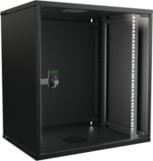 Wandschrank SNP 12HE sw 19"550x400x582mm W3 12-4-S-SNP 