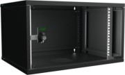 Wandschrank SNP 6HE sw 19"550x400x315mm W3 6-4-S-SNP 