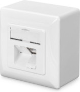DIGITUS Datendose 2f. Kat.6 RAL 9010 DN-9006-N 