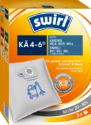 Swirl Staubbeutel Nass/Trocken für Kärcher/Einhell KÄ 4-6 (VE3) 