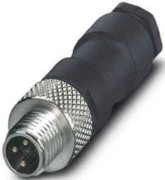 Stecker M8 gerade 3pol. SACC-M 8MS-3CON-M 