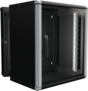 Wandschrank 12HE 3tlg. sw 19"600x500x668mm Wr2 12-65-S 