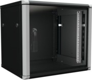 Wandschrank 9HE 2tlg. sw 19"600x500x535mm W2 9-65-S 