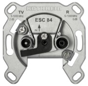Breitband-Einzeldose 2-fach ESC 84 