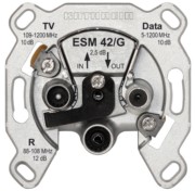 BK-Modem-Steckdose 3fach Durchgangsd.selektiv ESM 42/G 