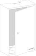Stahlschrank 400x600x200mm MS4060 
