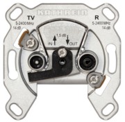 Breitbanddose 2fach Durchgangsdose ESD 52 