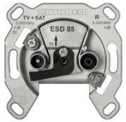 Antennensteckdose 2fach Einzelanschlussdose ESD 85 