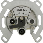 Einkabel-Steckdose 3fach Durchgangsdose ESU 33 