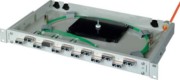 Spleißbox bestückt 6xSCD 9/125OS2 1HE TN-SB-Be-6SCD-E9 