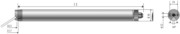 Funk Rohrmotor Oximo 40 9Nm m.Lager SW40x0,6 1242266 