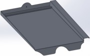 Alu-Tile BEZ f. Erlus Falzziegel 103005-002 
