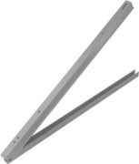 Flachdachstütze Light 1,3m Trägerset 150002-130 