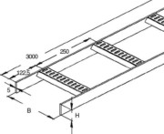 Kabelleiter Marinenorm KLMUL 40.100 F 