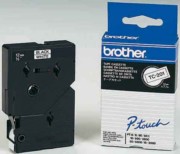 Schriftbandkassette BF.weiß/DF.schwarz TC-201 