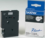 Schriftbandkassette BF.weiß/DF.schwarz TC-291 