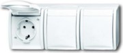 SCHUKO-Dreifachsteckdose 2300/3 EW-54 
