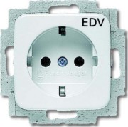 Steckdosen-Einsatz EDV erh.berühr.Schutz,ws 20 EUC/DVKS-214 