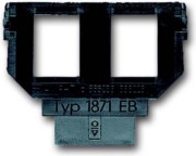 Sockel für 1758... f. Mod.-Jack 2x6u.8p 1871 EB 