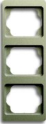 Rahmen 3-fach palladium, senkr. 1733 KA-260 