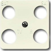 Zentralscheibe ws Antenne, 4-fach 1743-04-212 