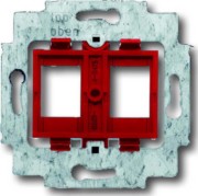 Tragring f.Modular-Jack roter Sockel 1812 
