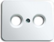 Zentralscheibe sws f.Antennendose 2Loch 1743-24G 