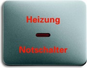 Wippe ti mit Aufdruck Heizung-Notschalter 1789 H-266 