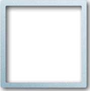Zentralscheibe alu/si für UP Infolicht 1716-783 