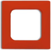 Abdeckrahmen rot RAL3020 2511-217K-103 