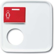 Zentralscheibe alpinweiß Licht-Ton-Rufsysteme 2548-071 E-214-101 