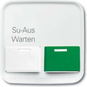 Zentralscheibe alpinweiß Licht-Ton-Rufsysteme 2548-642 BD-214-101 