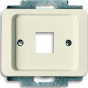 Zentralscheibe ws für 1 Modular Jack 2561-22G 