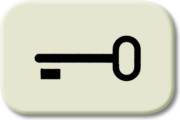 Tastersymbol Schlüssel 2525 TR 