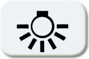Tastersymbol aws Licht 2525 LI-214 