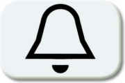 Tastersymbol aws Klingel 2525 KI-214 