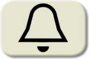 Tastersymbol Klingel 2525 KI 