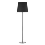 Stehleuchte nickel matt mit Stoffschirm 58160520 
