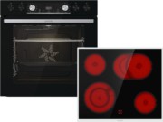 Gorenje EB-Herdset-Hi-Light Black Set4 Heissluft BCX6737E05BG+ECD634X 
