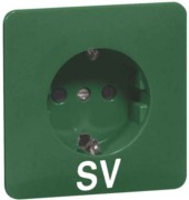 Steckdose D80.6611GLK GRÜN SV 