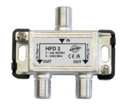 Sat-Verteiler 2-fach 4-8db 5-2400MHz HFD 2 