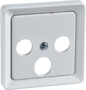 Zentralplatte rw für SAT-Dose 3-Loch 206034 